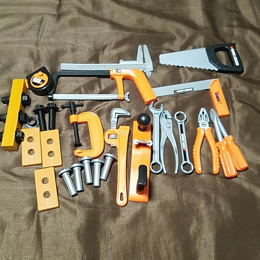 Toy Black and Decker Tools